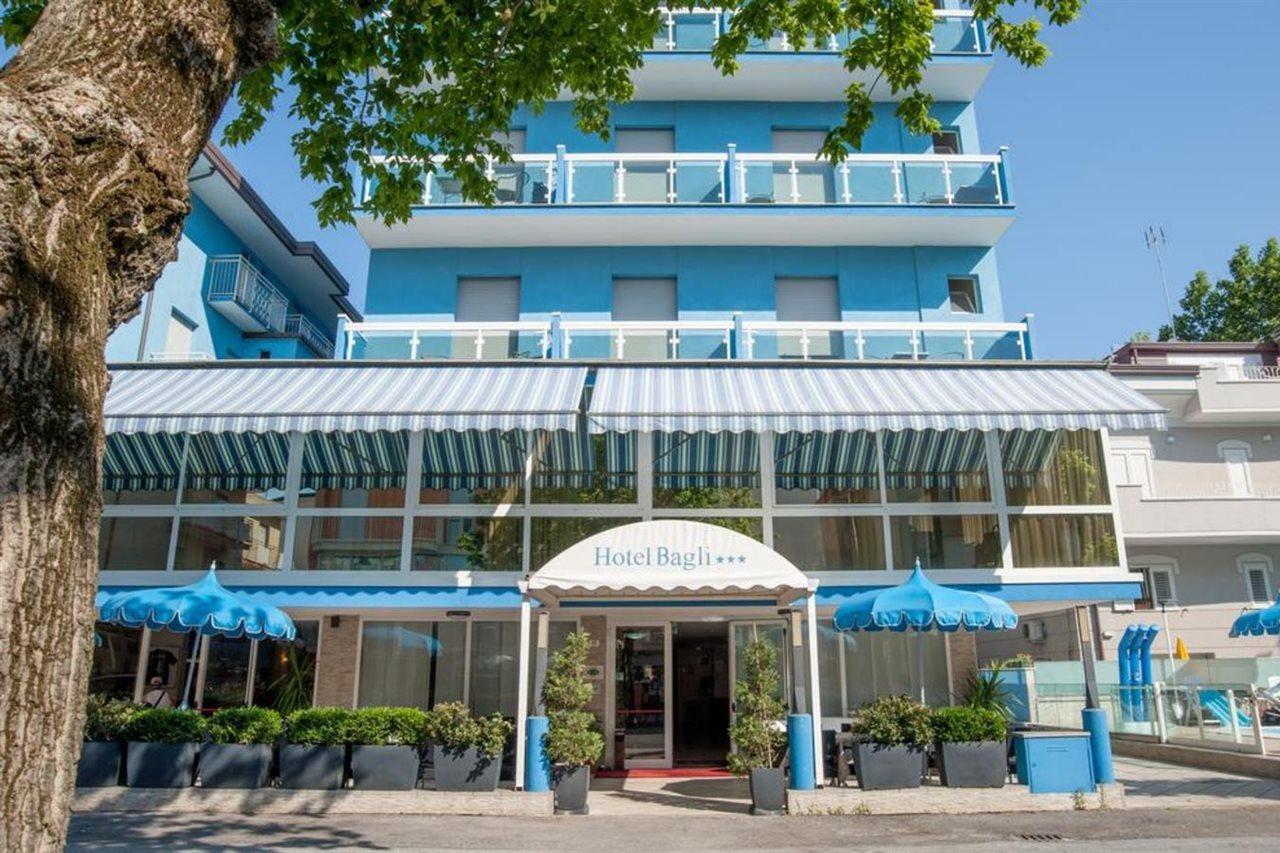 Hotel Bagli Ріміні Екстер'єр фото