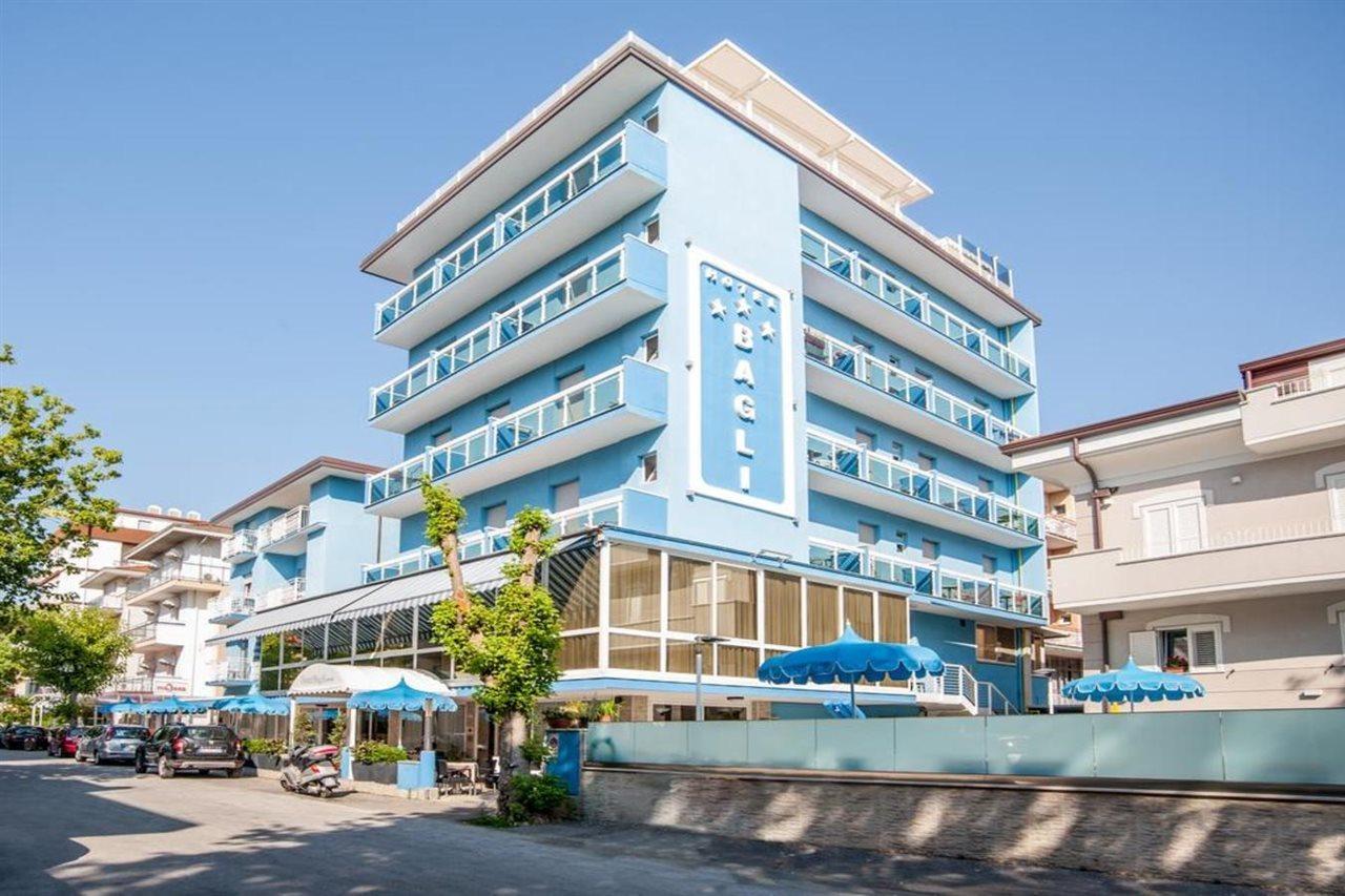 Hotel Bagli Ріміні Екстер'єр фото