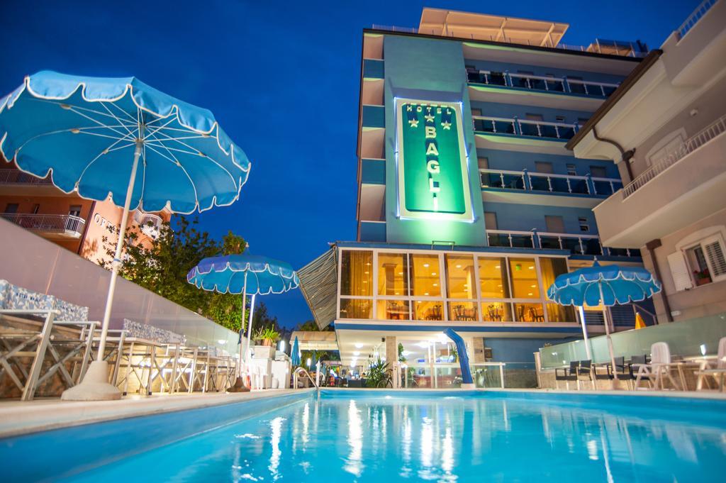 Hotel Bagli Ріміні Екстер'єр фото