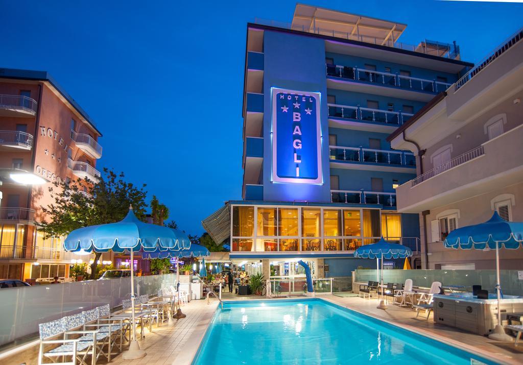 Hotel Bagli Ріміні Екстер'єр фото