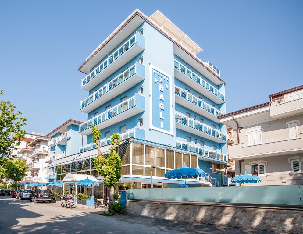 Hotel Bagli Ріміні Екстер'єр фото